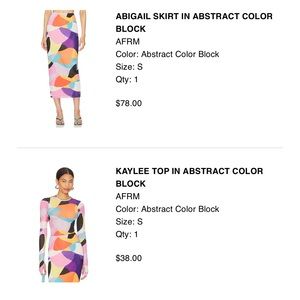 New revolve two pc matching set